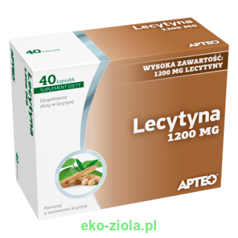 Apteo Lecytyna 1200mg 40kaps