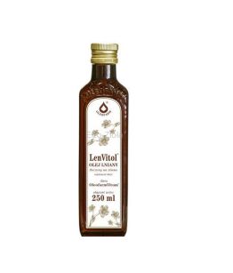 Olej Lniany Lenvitol 250ml -Oleofarm