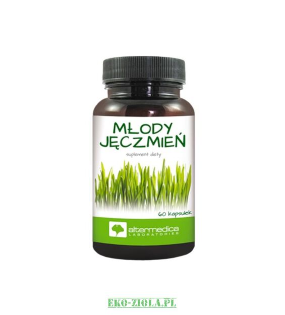 Alter Medica Młody jęczmień 220mg 60kaps