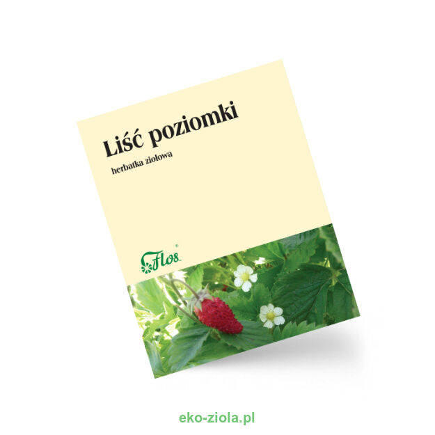 Flos Poziomka liść, herbatka ziołowa 50g