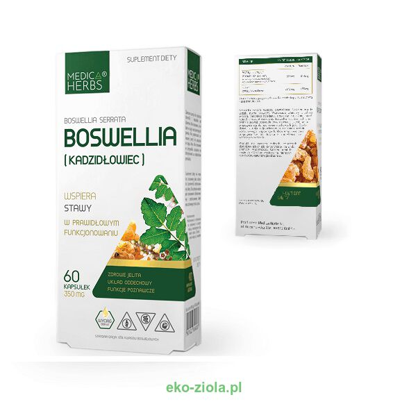 MedicaHerbs Boswellia Kadzidłowiec 350mg 60kaps