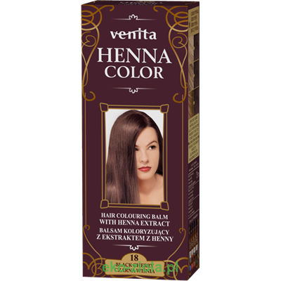 Venita Henna 018 Czarna Wiśnia