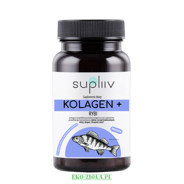 Supliiv Kolagen rybi + witamina C - proszek 100g