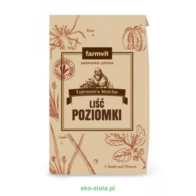 Farmvit Poziomka liść 50g