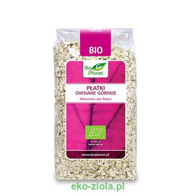 Bio Planet Płatki owsiane górskie BIO 300g