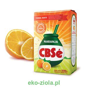 Yerba Mate CBSe Naranja Pomarańczowa 500g