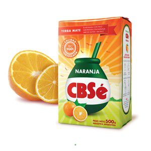 Yerba Mate CBSe Naranja Pomarańczowa 500g