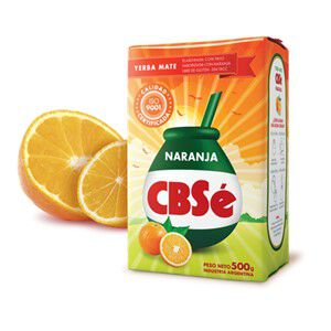 Yerba Mate CBSe Naranja Pomarańczowa 500g