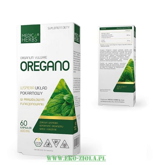 Medica Herbs Oregano 600mg 60kaps