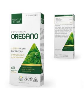 Medica Herbs Oregano 600mg 60kaps