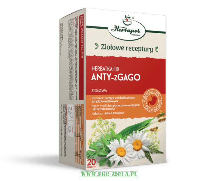 Herbapol Kraków Herbata anty-zgago 20x2g