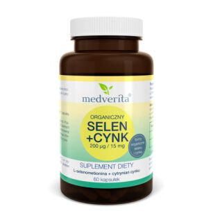 Medverita Selen + Cynk (200mcg/15mg) 60kaps