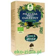 Dary Natury herbatka Polecana przy cukrzycy EKO 25x2g