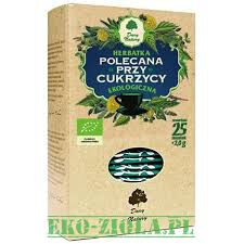 Dary Natury herbatka Polecana przy cukrzycy EKO 25x2g