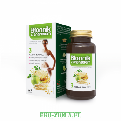 Colfarm Błonnik z Ananasem 120tab