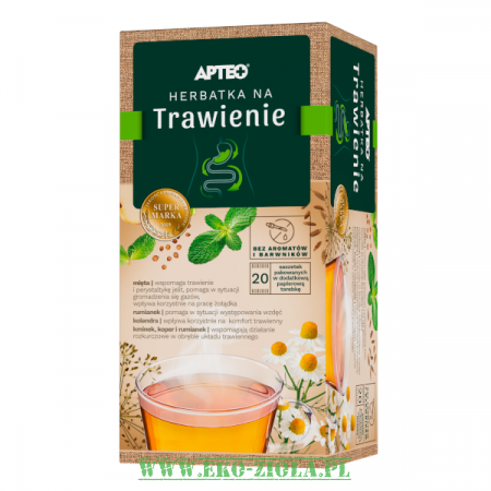 Apteo herbatka Na Trawienie 20x2g