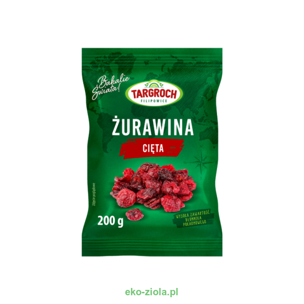 Targroch Żurawina cięta suszona 200g