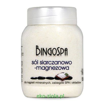 BingoSpa Sól Siarczkowo magnezowa 1,25kg