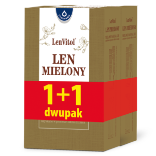 Oleofarm Len mielony (siemie lniane) 200+200g