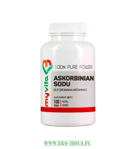 MyVita Askorbinian sodu (witamina C buforowana) 100g