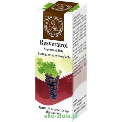 Bonimed Resveratrol (esencja wina w kroplach) 20ml