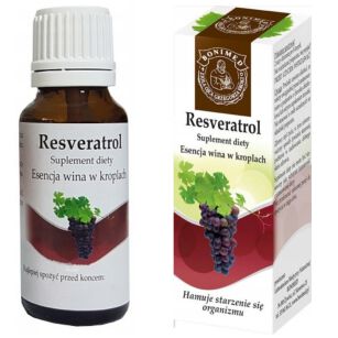 Bonimed Resveratrol (Resweratrol) esencja wina w kroplach 20ml