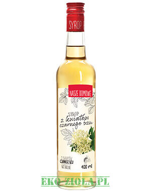 Nasze Domowe Syrop z kwiatów bzu czarnego 400ml