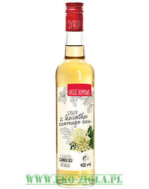 Nasze Domowe Syrop z kwiatów bzu czarnego 400ml