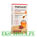 Manukan MALINOWY tabletki na gardło z miodem Manuka 280mg 16tabl do ssania - 2