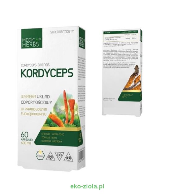 Medica Herbs Kordyceps cordyceps 600mg 60kaps