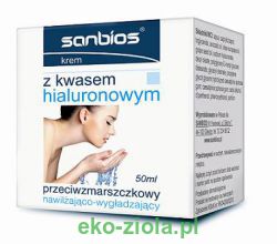 Sanbios Krem z kwasem hialuronowym 50ml