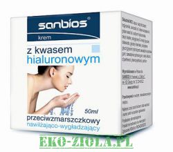 Sanbios Krem z kwasem hialuronowym 50ml