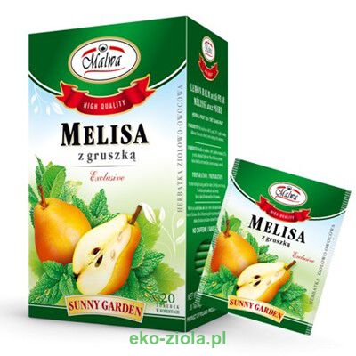 Malwa herbatka Melisa z gruszką 20x2g