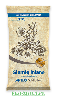 Apteo Siemie lniane ziarno 250g