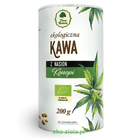 Dary Natury Kawa z nasion konopi EKO 200g
