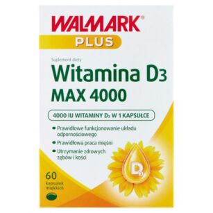 Walmark Witamina D3 4000 60kaps