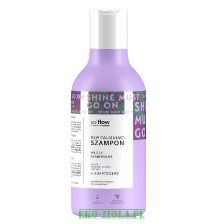 VisPlan SoFlow Szampon rewitalizujący włoswy farbowane 400ml