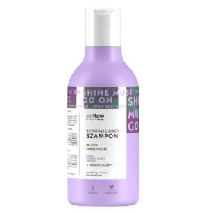 VisPlantis SoFlow Szampon rewitalizujący włosy farbowane 400ml