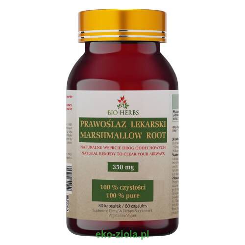 Bio Herbs Prawoślaz 350mg DER 10:1 ekstrakt 80kaps