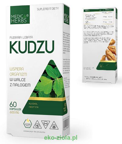 Medica Herbs Kudzu 600mg 60kaps