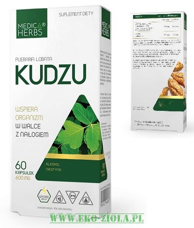 Medica Herbs Kudzu 600mg 60kaps