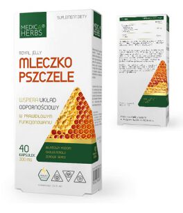 Medica Herbs Mleczko Pszczele 300mg 60kaps