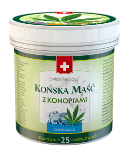 Swissmedicus Szwajcarska maść końska z konopiami chłodząca 250ml (Herbamedicus)