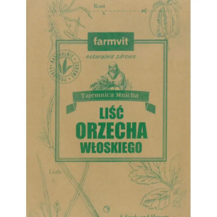 Farmvit Orzech włoski liść 50g