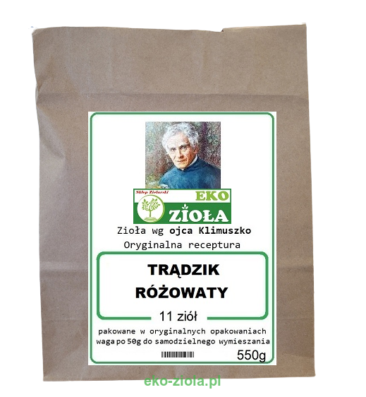 Wsparcie i profilaktyka przy - Trądzik Różowaty - zestaw mieszanki ziół wg Klimuszko 550g