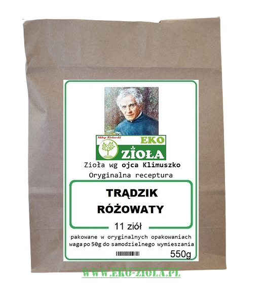 Wsparcie i profilaktyka przy - Trądzik Różowaty - zestaw mieszanki ziół wg Klimuszko 550g