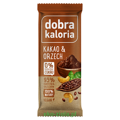 Dobra Kaloria Baton Kakao & orzech 35g