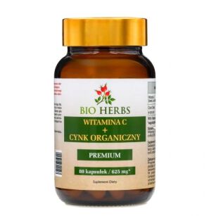 Bio Herbs Witamina C + Cynk 80kaps