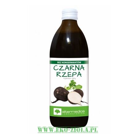 Alter Medica Sok z czarnej rzepy (czarna rzepa) 500ml