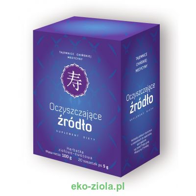 Bonimed Tajemnice Oczyszczające źródło 20x5g